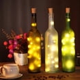 thumbnail image 3 of Wine Bottle Light 10Pcs/Set LED Creative Lipstick Shape Wine Bottle Light Christmas Style Beautiful ABS Wine Plug Light for Party, 3 of 6