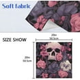 thumbnail image 7 of GZHJMY Halloween Skull Cloth Napkins Set of 4,Reusable Washable Polyester Dinner Table Napkins for Kitchen,Dining,Restaurant,Party Decoration, 7 of 7
