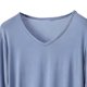 thumbnail image 2 of Conjunto de Ropa Interior Larga de Mujer con Cuello en V Lencería de Manga Larga Conjunto de Ropa de Dormir, Pijamas Cómodos Y Suaves para Relajación Casual en el Hogar, 2 of 5