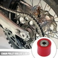 thumbnail image 3 of Unique Bargains 2 Set 8mm Chain Roller Pulley Chain Tensioner Motorcycle Orange, 3 of 7