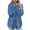 Blue, variant on asdoklhq Womens Plus Size Coats Clearance Women Cozy Long Sleeve Faux Solid Buttons Fake Pokets Teddy Woolen Fleece Jacket Cardigan Coat