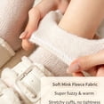 thumbnail image 3 of 5 Pack Warm Fuzzy Cozy Socks for Women,Slipper Fluffy Comfy Plush Warm Winter Sleep Home Soft Socks, 3 of 7