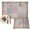 Bronze, Sepia, Charcoal, Umber, variant on Vintage Patchwork Placemats Set of 2, Rustic Floral Farmhouse Plaid Wooden Plank Washable Wipeable Table Mats for Dining Tables, Indoor Outdoor Kitchen Place Mats for Holiday Party Table Decor