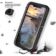 thumbnail image 2 of For iPhone XR Redpepper Waterproof Swimming Shockproof Dirt Proof Case Cover Black, 2 of 3