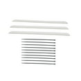 thumbnail image 2 of Malla de ventilación para refrigerador de RV, malla de acero inoxidable, montaje profesional, resistente 3x con bridas, 2 of 9