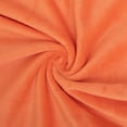 thumbnail image 2 of Flxxie Ultra Fluffy Soft Velvet Decorative Solid Color Throw Pillow Cover Simple Rectangle Cushion Case 2 Pieces, 12" x 20", Orange, 2 of 5