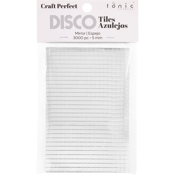 Craft Perfect Disco Tiles 5MM -Mirror