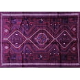 thumbnail image 1 of Ahgly Company Indoor Rectangle Southwestern Purple Country Area Rugs, 4' x 6', 1 of 4