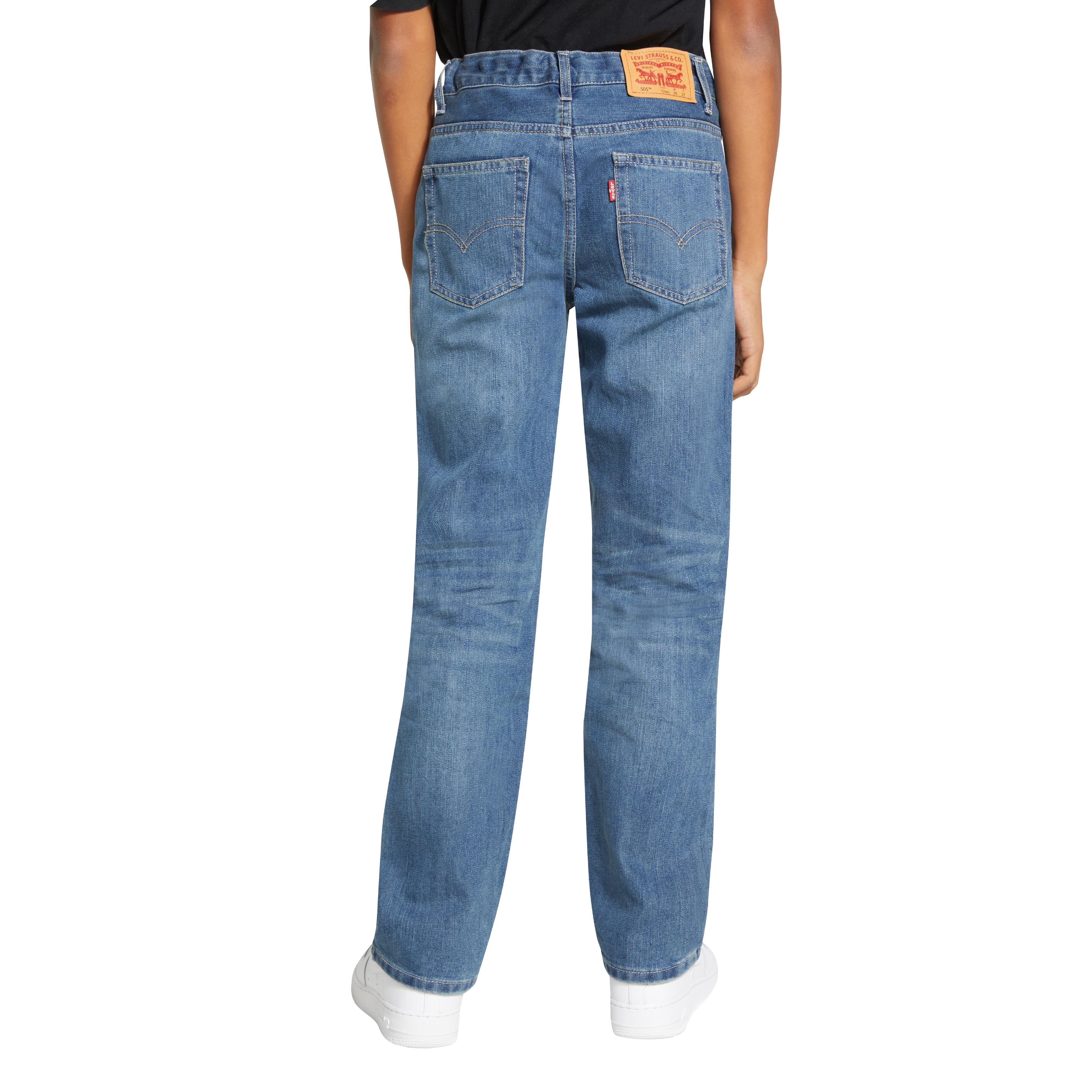 Levi's Boys' 505 Regular Fit Jeans, Sizes 4-20