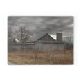 thumbnail image 3 of U R There Photography Church Road Grey I Rustic Farmhouse Tempered-Glass Cutting Board 8"x 11", 3 of 9