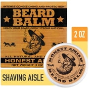 Honest Amish All Natural & Organic Beard Balm, 2 Oz