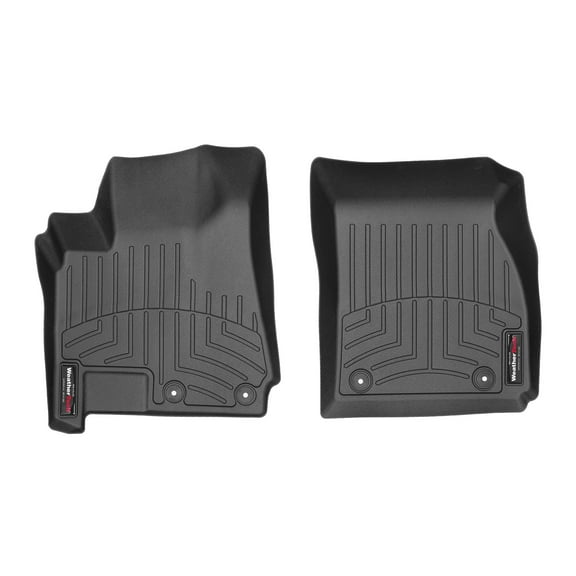 WeatherTech Custom Fit FloorLiners compatible with 2011-2016 Buick Regal - 1st Row (Driver & Passenger), Black