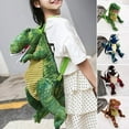 thumbnail image 3 of Summercome Plush T-Rex Backpack, Dinosaur Bag with Adjustable Straps and Zipper, Cool Dinosaur Costume Accessories, Dinosaur Gifts, 3 of 3