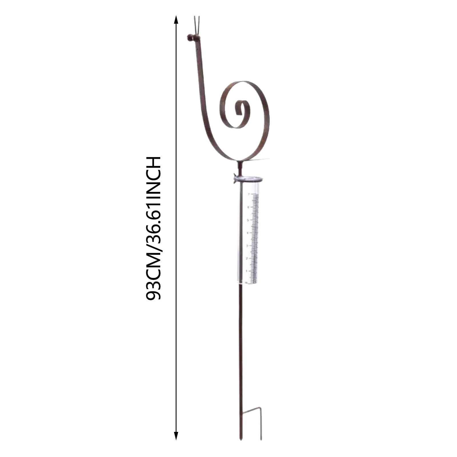 Clearance Measuring Tools under $10,Metal Rain Gauge – A Fun New Choice For Outdoor Garden Decor
