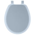 thumbnail image 1 of Bemis 212891 Round Wound Toilet Seat, Blue, 1 of 1