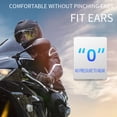 thumbnail image 3 of Auriculares BT Casco de motocicleta BT Intercomunicador con auricular con radio FM Intercomunicador Abanopi Auriculares BT, 3 of 7