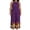 Purple, variant on Plus Size Jumpsuits for Women Fashion Boho Halter Neck Sleeveless Wide Leg Rompers for Women Classic Drawstring Waist Women's Jumpsuits M-3XL,Brown