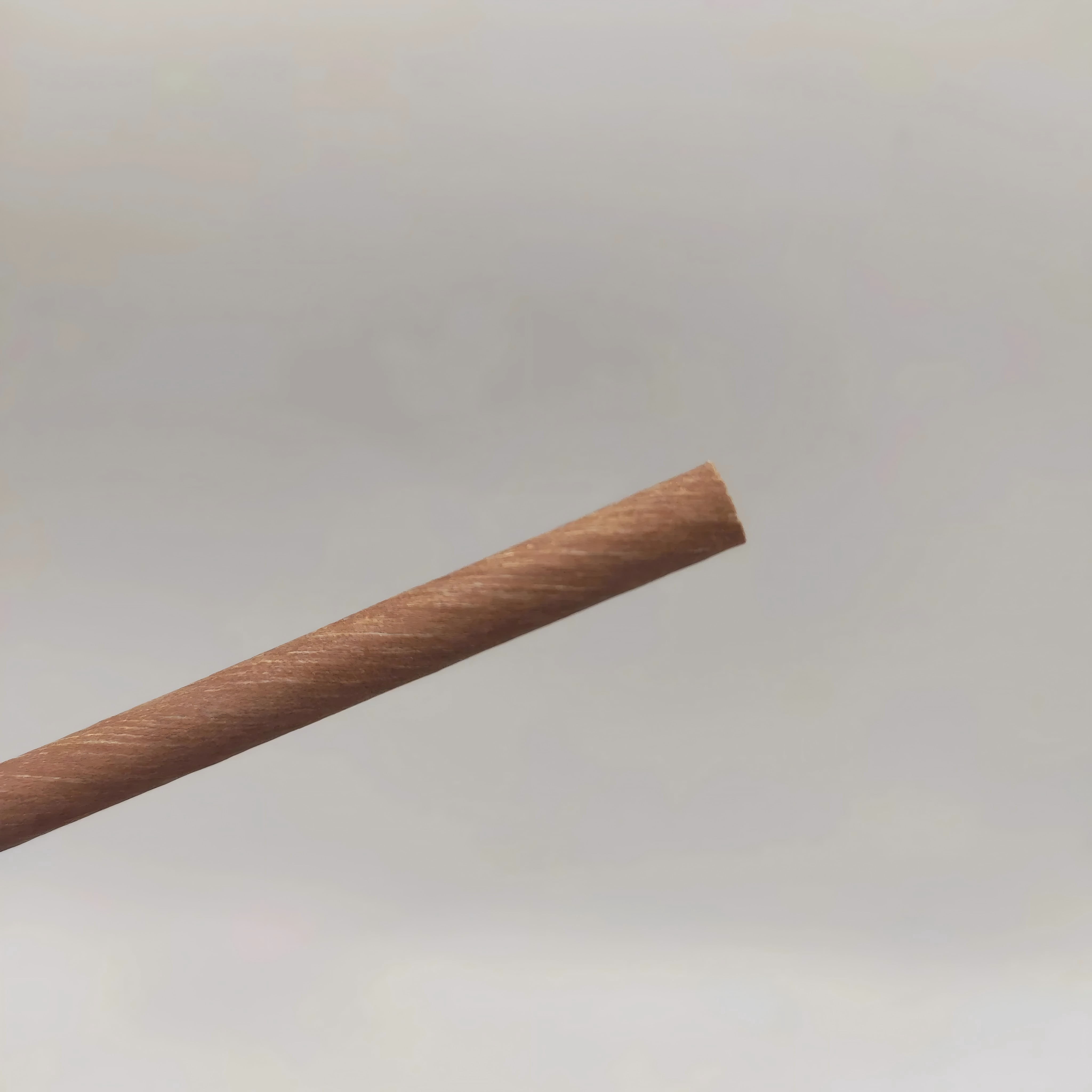 Wood Straw size: 6x200mm 500pcs/box
