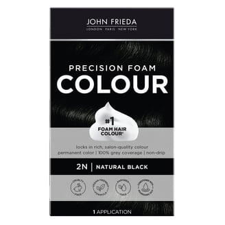John Frieda Brown Permanent Foam Hair Dye Kit, Medium Chestnut