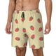 thumbnail image 1 of Fotbe Strawberries Traje de Baño para Hombre – Shorts de Natación de Secado Rápido con Forro y Bolsillos-Medium, 1 of 6