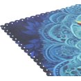 thumbnail image 5 of Ryvnso Placemats Set of 4 Owl Mandala Flower Dining Mats Heat-Resistant Non-Slip Washable Table Mat, 5 of 8