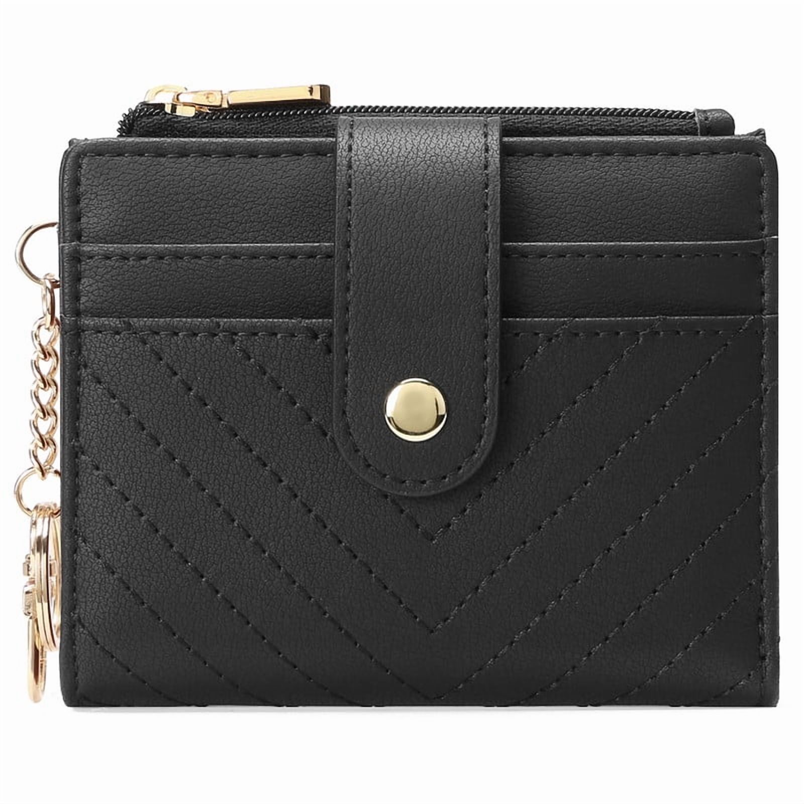 GAEKEAO Women's Small RFID Blocking Wallet with Keychain photo 7