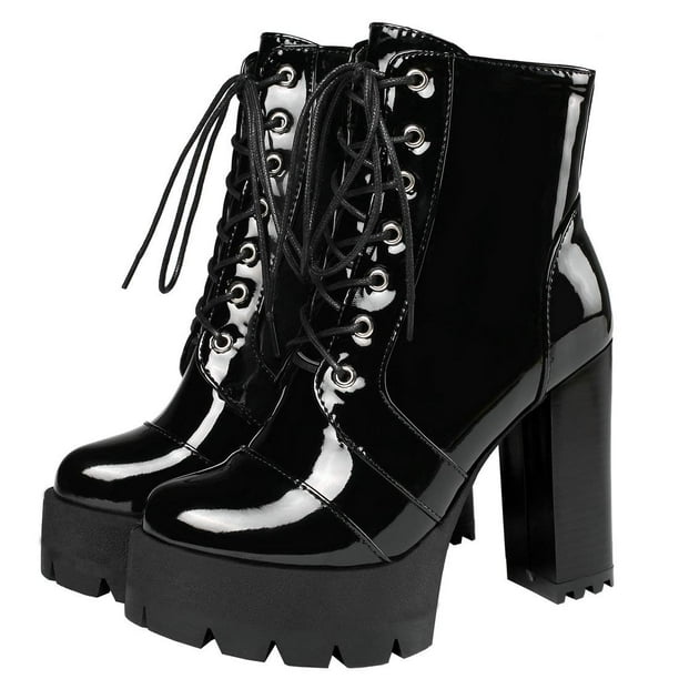 Gothic high heel boots outlet