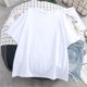 thumbnail image 1 of Japanese anime cat print casual streetwear short sleeves women t shirtpangjing, 1 of 4