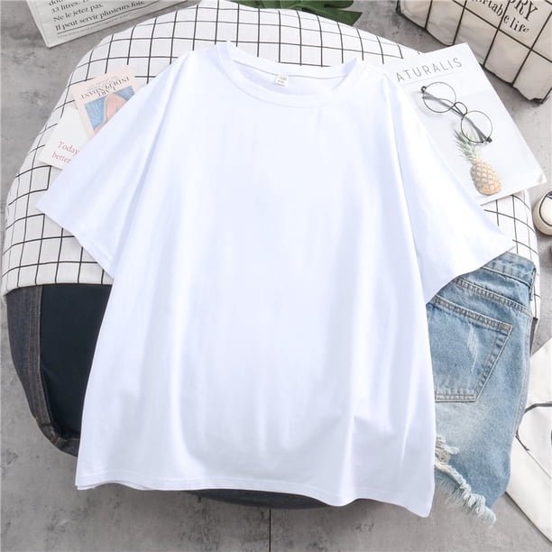 Japanese anime cat print casual streetwear short sleeves women t shirtpangjing