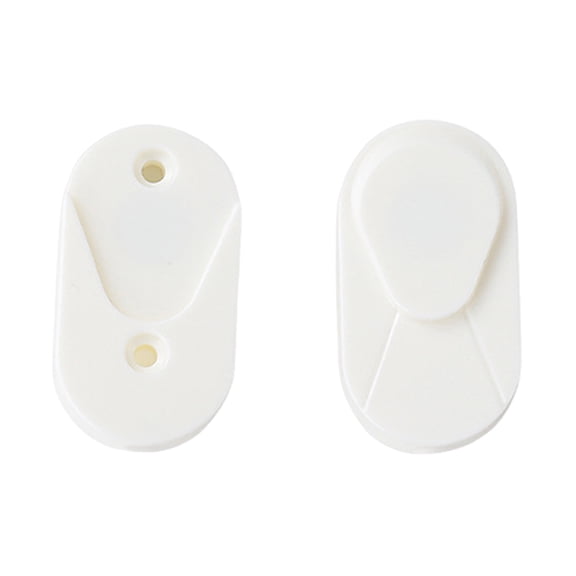 Shoreew Magnetic Remote Control Holder with Spring Rope Easy Installation Wall-Mount Anti-Loss Remote Control Organizer