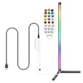 thumbnail image 1 of Mistaha Dreamlike Multicolor Floor Atmosphere Lamp Living Room Bedroom Atmosphere Light RGB Corner Floor Lamp, 1 of 8