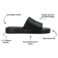 thumbnail image 4 of Journee Collection Womens Denrie Tru Comfort Foam Slide Flatform Sandals, 4 of 7