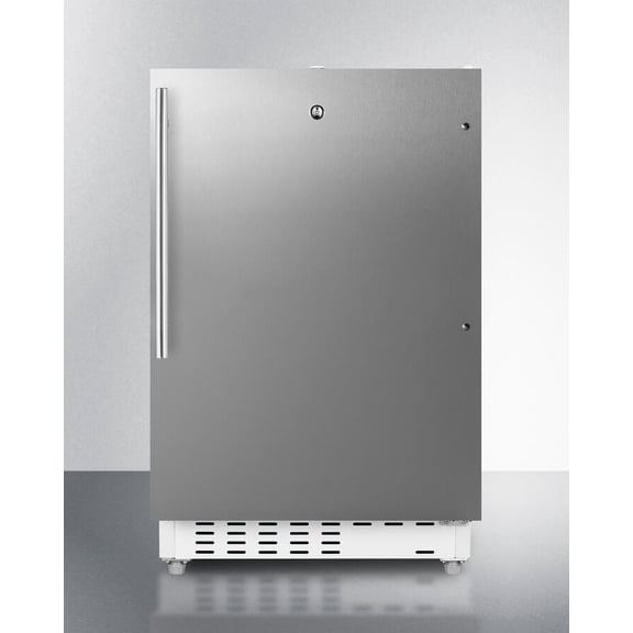 SUMMIT ALRF48SSHV 20" Wide Built-in Refrigerator-freezer, ADA Compliant