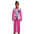 thumbnail image 3 of Girls Licensed Character Long Sleeve Top and Pants Sleep Set,  2-Piece, Sizes 4-12, 3 of 7