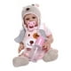 thumbnail image 4 of Muñeca de silicona para bebés Hugo 19 pulgadas Rosado, 4 of 10