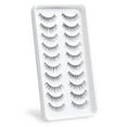 thumbnail image 5 of Natural Eyelashes Natural Look Small Lashes Short Eyelashes Natural Lashes False Eyelashes Wispy Eye Lashes Pack 10 Pairs D-M05, 5 of 17