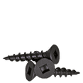 thumbnail image 1 of #9 x 2 1/4" Particle Board Screws / Square / Flat Head / Case Hardened Steel / Black Phosphate (Quantity: 2000 pcs), 1 of 1