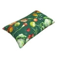 thumbnail image 3 of Disketp Pillow Covers Vegan Pattern Throw Pillow Case Cushion Covers,Cushion For Bedroom,Couch,Home-14"X20", 3 of 8
