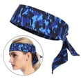thumbnail image 6 of Sweatband Sports Gym Anti-sweat Wicking Headband Anti-Slip Women Men Running Breathable Basketball Fitness HairBand TD005Sports Headband, 6 of 8