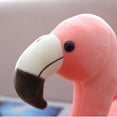 thumbnail image 3 of Plush Pink Flamingo Stuffed Birds Toy Animal Cushion Pillow Doll Model 35cm, 3 of 7
