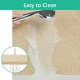 thumbnail image 4 of Tripumer Bathroom Tub Shower Mat Loofah Bathroom Mat PVC Shower Mat 16 x 40 inch Shower Mat Bathroom Tub Mat Non Slip Tub Mat Comfortable Textured Surface Waterproof Quick Drying Beige, 4 of 8