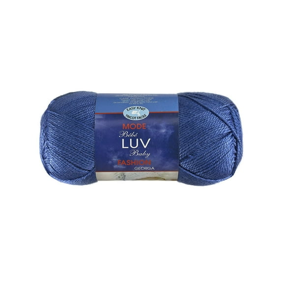 Baby Luv Bleu Fil 120g Livré dans de belles couleurs de bébé.