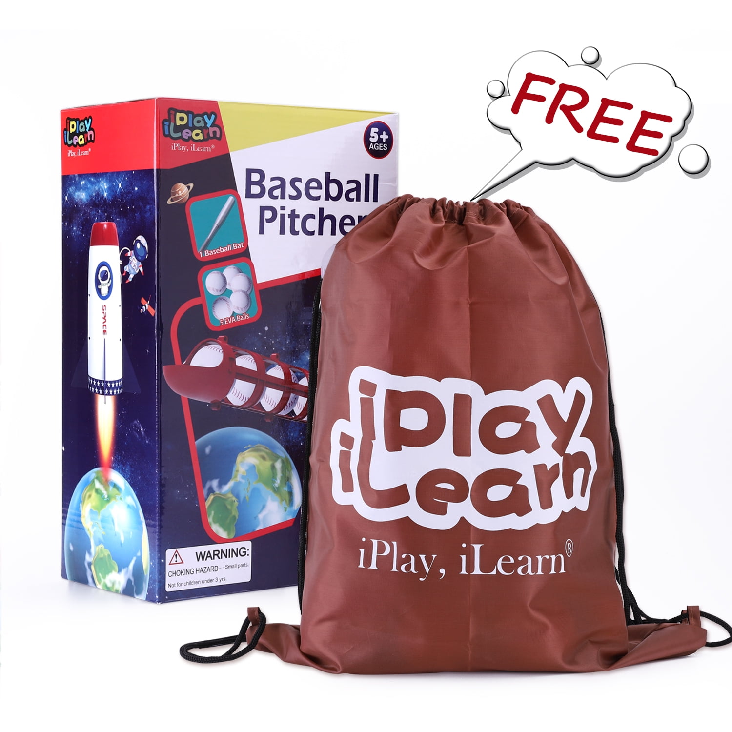 Pop-Up Baseball Play Set