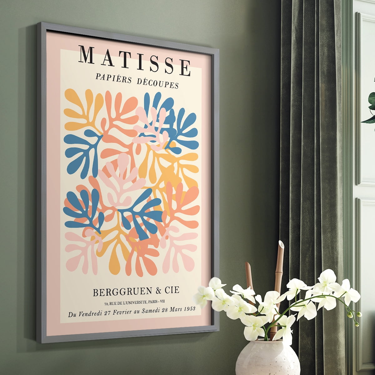 Matisse LXXXV Framed Print - Solid Wood