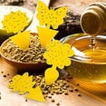 thumbnail image 4 of Yellow Sticky Fly Traps, Dual-Sided Adhesive Fungus Gnat Insect Traps, Butterfly & Tree Shaped Bug Catcher for Indoor Outdoor Potted Plants, Multiple Pack Size Options, 4 of 6
