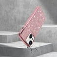 thumbnail image 5 of Compatible with iPhone 15 Bling Diamond Case Glitter for Women 3D Rhinestone Crystal Shiny Sparkly Protective Cover with Electroplate Plating Bumper Luxury Fashion Case Pink, 5 of 14