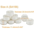 thumbnail image 3 of D/(WT) Prewound Bobbin Thread Plastic Size A SA for Embroidery and Sewing Machine Polyester Thread Sewing Thread, 3 of 5