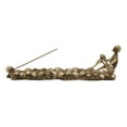 thumbnail image 4 of Ebros Skeleton King Sitting by Skull Graveyard Incense Stick Burner 10.5" Long, 4 of 5
