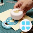 thumbnail image 3 of MKHSQHDG Today's Deals Paper Punch Craft Embossing Scrapbook with Precise Alignment Multipurpose Hole Puncher Embossing Machine for Card Making Journals Photo Albums Memory, 3 of 3