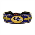 thumbnail image 4 of Houston Football Texans Team Color Football Leather Bracelet, 4 of 5
